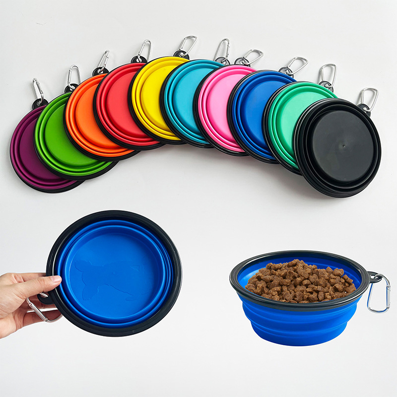 Collapsible Pet Silicone Dog F - Camping Cooking Meals 评论和价格