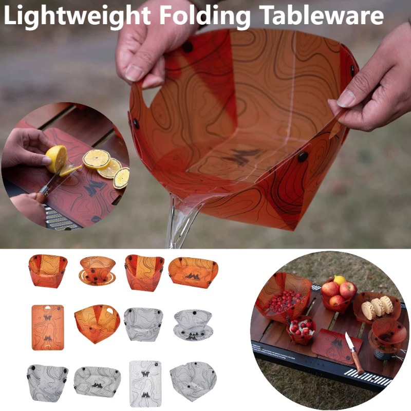Foldable Camping Tableware Por - Camping Cooking Unit 评论和价格