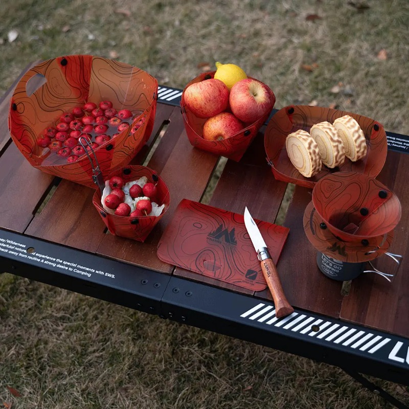 Foldable Camping Tableware Por - Camping Cooking Unit 评论和价格