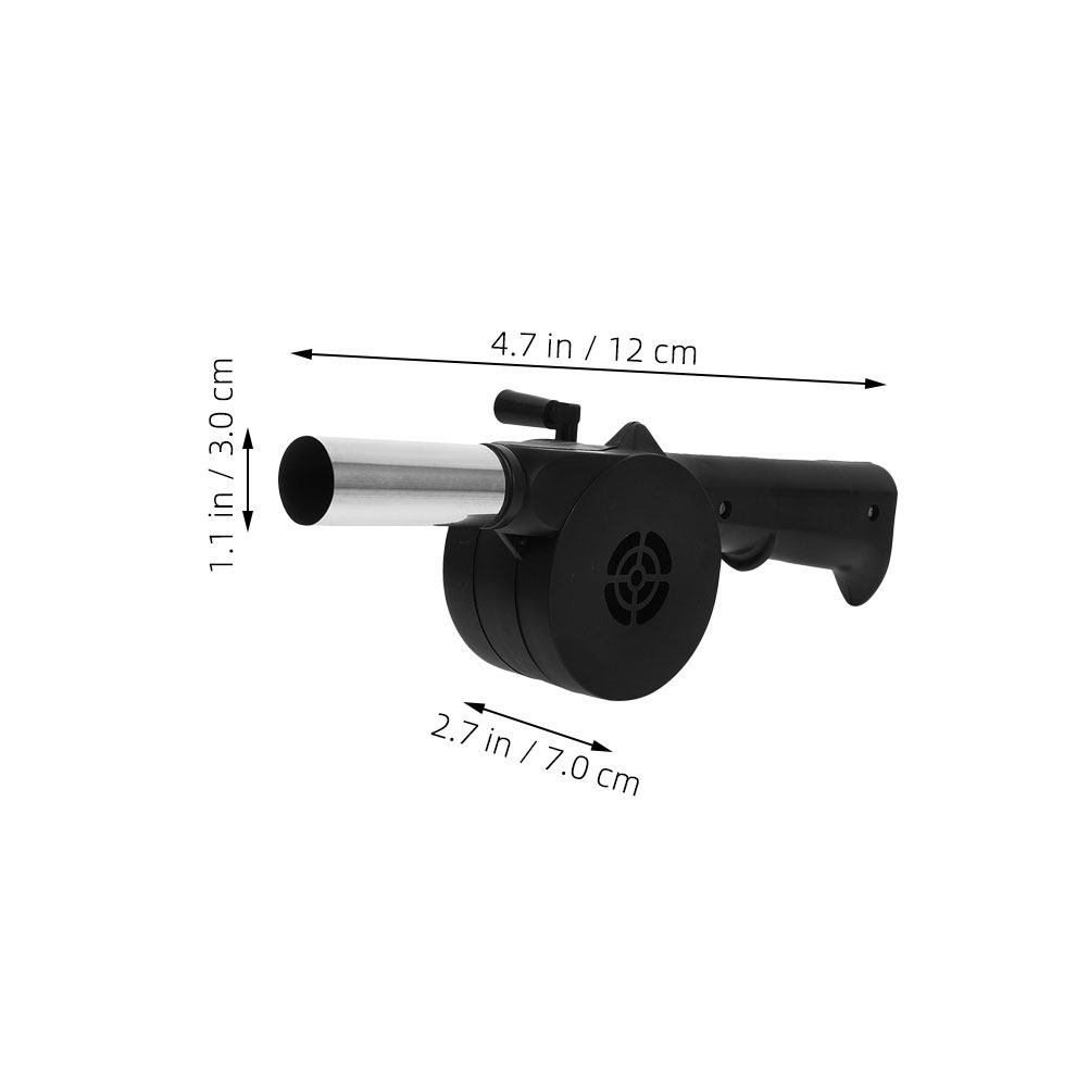 Manual Blower Black Hand Crank - Camping Cooking Fire Pit 评论和价格